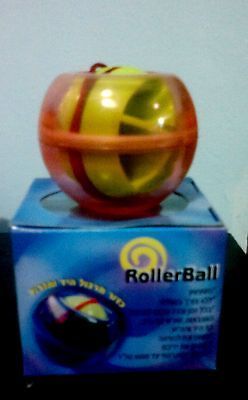 NEW FITNESS GYRO POWER ROLLER BALL HANDY WRIST EXERCISERS POWER