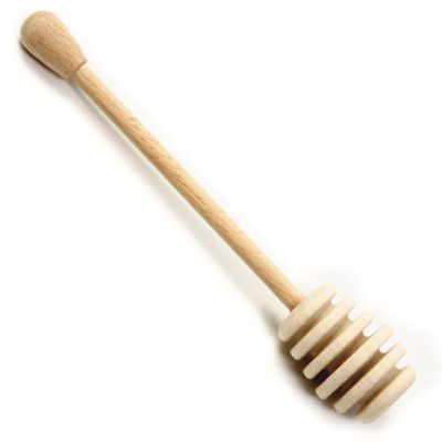 Norpro Wooden Honey Dipper Beachwood Wood NEW