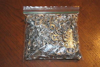 500 + Aluminum Pull Tabs Cola Soda Pop Beer Can Tops