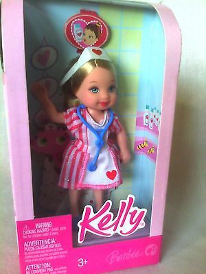 2007 I CAN BE NURSE KELLY BARBIE DOLL NEW NRFB