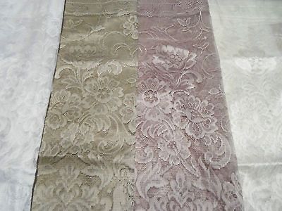 Shari Lace Engineered Swags or Valance from JC Penney Made in USA