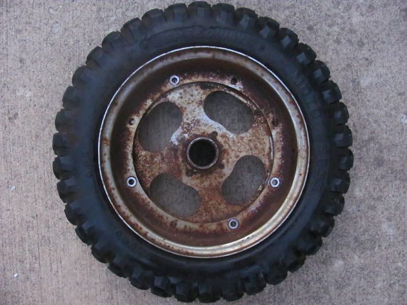 Speedway Motocross Minibike Tire & Rim 3.50 X 10