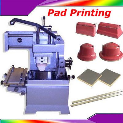 New Inkwell Pad Printing Machine PVC Ink Pad Printer Logo DIY Transfer