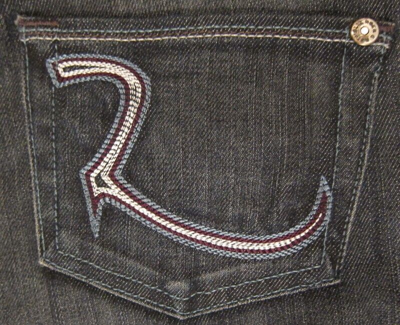 Rock & Republic jeans Roth flare in Ephedrine sz 25 26 OLD SCHOOL