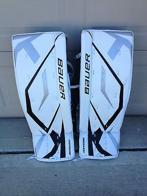 Bauer Supreme One80 Sr. Senior Goalie Pads 32 +1