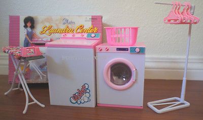 GLORIA FURNITURE SZ LAUNDRY CENTER PLAYSET DOLL HOUSE