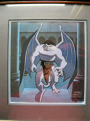 GOLIATH from GARGOYLES Original Animation Cel WALT DISNEY Cert. of