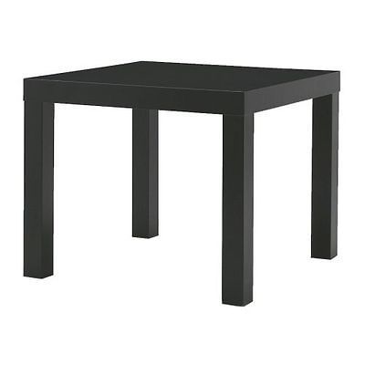 IKEA Lack Side Table Coffee Bedside Corner Black