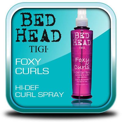 TIGI BEDHEAD FOXY CURLS HI DEF CURL SPRAY   200ML   Tracked UK