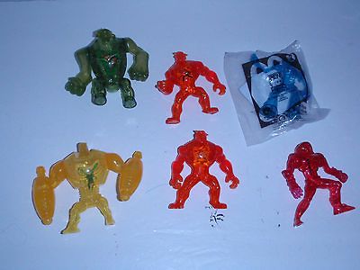 BEN 10 ULTIMATE ALIEN Set 6 MCDONALDS ACTION FIGURE TOY 1 MIP ECHO