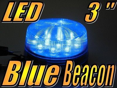 Flashing LED Safety Beacon Warning Flash Lights 12V Globes Bulb