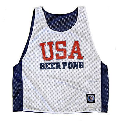 USA Beer Pong Reversible Pinnie