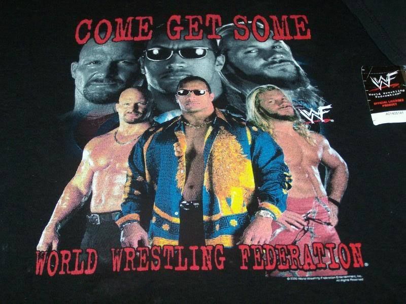 Stone Cold Steve Austin THE ROCK Chris Jericho T Shirt