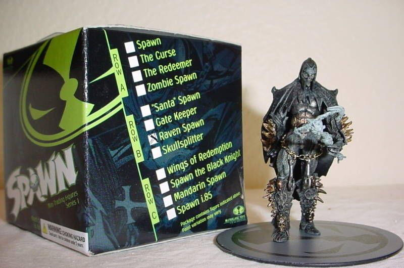 McFARLANE 3 INCH RAVEN SPAWN S1 MINI TRADING FIGURE