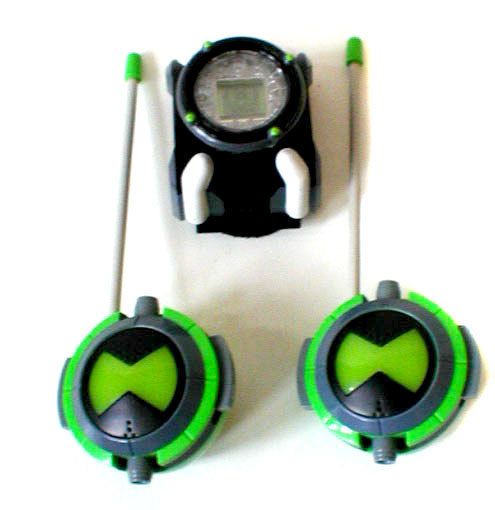 Ben 10 OMNITRIX electronic toy LCD device Plus Walkie Talkie set