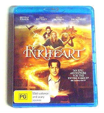 Ray Dvd Region B~Inkheart~Bre ndan Fraser + Paul Bettany *Excellent