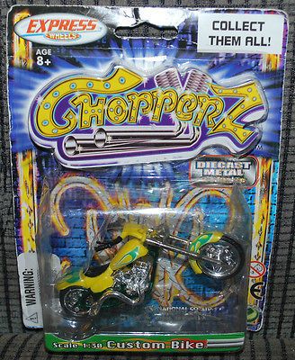 Express Wheels Age 8+ Chopperz Diecast Metal Plastic 130 Custom Bike