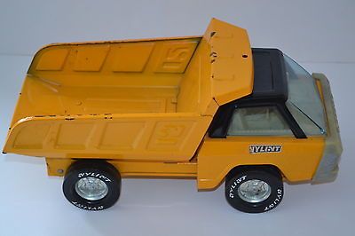 VINTAGE NYLINT PRESSED STEEL DUMP TRUCK 12 1/2 by 5