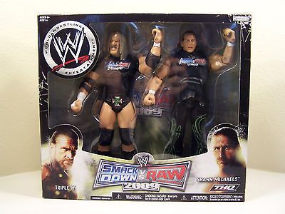 WWE DX Shawn Michaels Triple H D Generation X Jakks *Smackdown vs