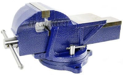 Bench Vise Clamp TableTop Press Vise Metal Milling Tools Swivel