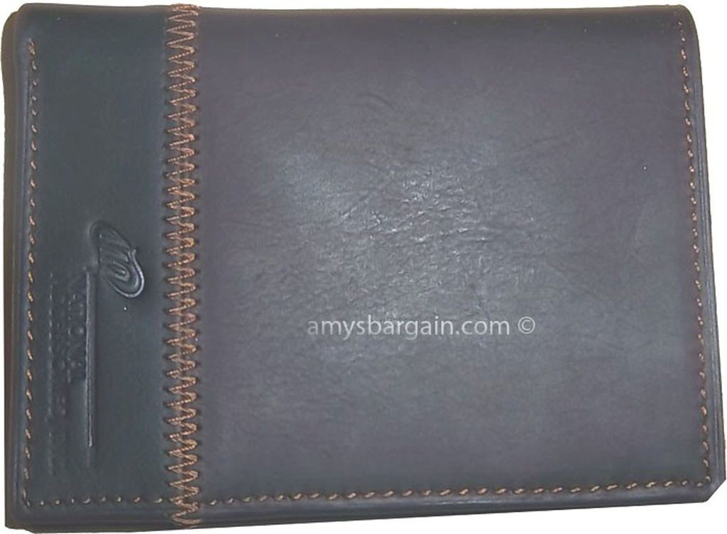 mini Wallet; mans womans 6 card Holder 2 billfolds ++ID window NWT