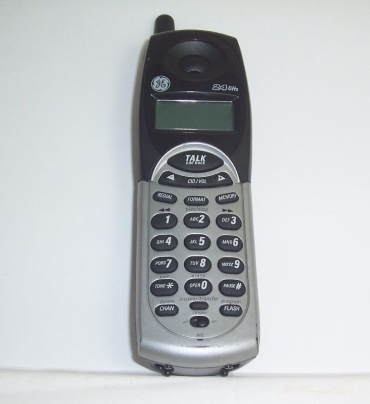 GE MODEL # GE 27851FE2 A 2.4 GHz CORDLESS PHONE HANDSET