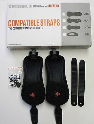 SNOWBOARD BINDING STRAP   UNION SNOWBOARD BINDING ANKLE STRAPS PAIR