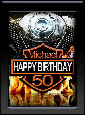 harley davidson birthday cards