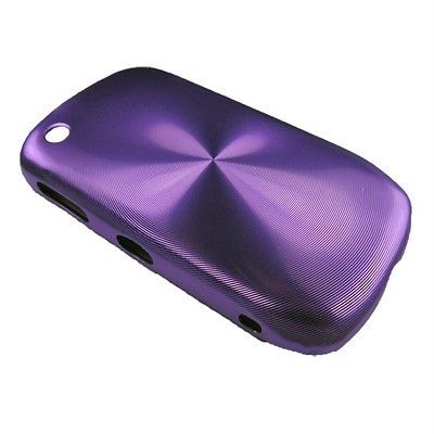 PURPLE Blackberry Curve 3G 9330 9300 8530 8520 Hard Aluminum Metal