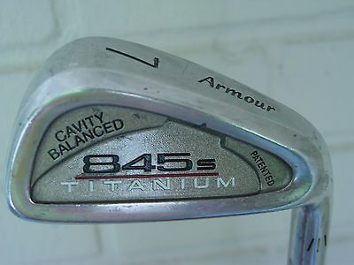 Tommy Armour 845s Titanium 7 iron seven iron G Force 3.3 tour graphite