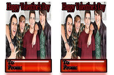 big time rush valentines valentine cards for kids teens class L@@k btr