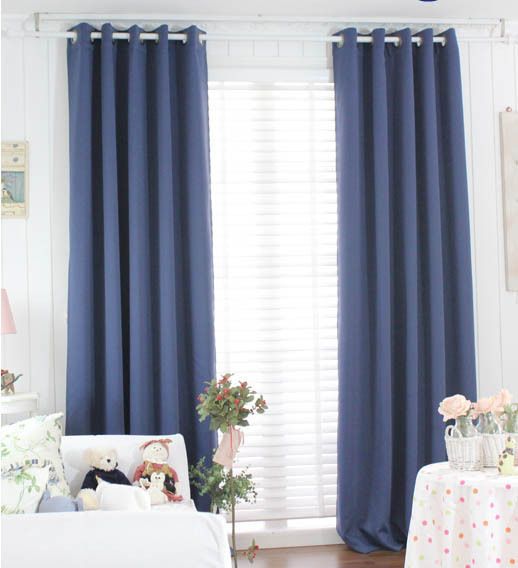 16 COLORFUL SOLID PLAIN BLACKOUT CURTAINS PANEL 112W X 93L Pair 1SET