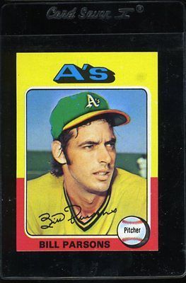 1975 Topps #613 Bill Parsons NM MT *0112