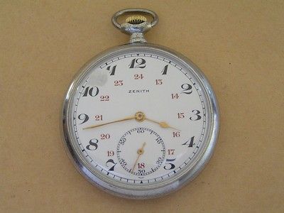 ZENITH GRAND PRIX PARIS1900 Antique Swiss Pocket Watch