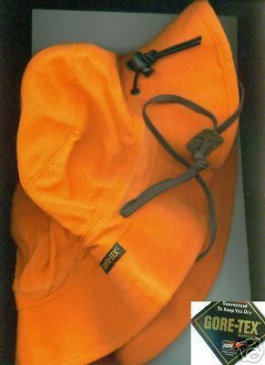 GORETEX BLAZE ORANGE BOONIE HAT WATERPROOF fits MED 2XL