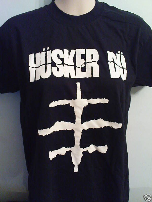 HUSKER DU PUNK BAND MENS MUSIC T SHIRT