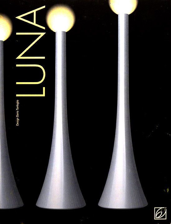 DARIO TANFOGLIO LUNA CANDLES DESIGNER ITALIAN MODERN SPACE AGE LED