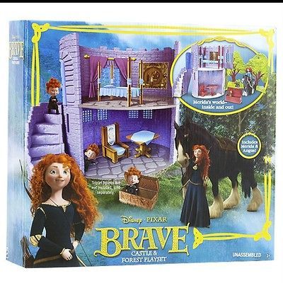 NEW Disney/Pixar Brave Castle & Forest Playset