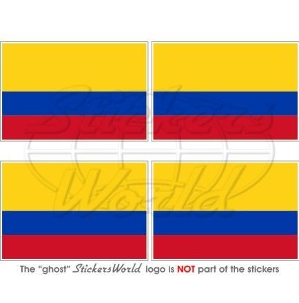 COLOMBIE Drapeau COLOMBIEN Amérique du Sud Vinyle Stickers