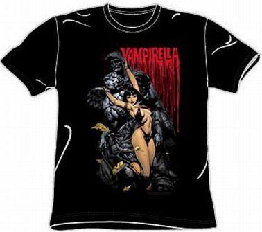 Vampirella Blood And Stones T Shirt   