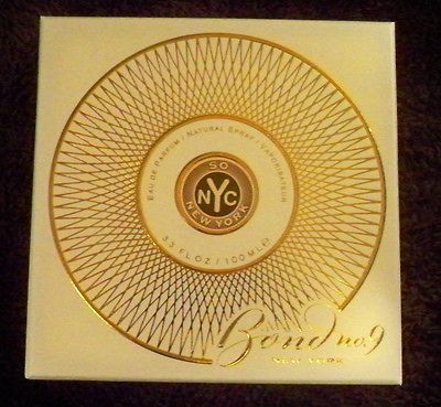 Bond No. 9 NIB SO NEW YORK 3.3 FL ozs. Retails $230.00