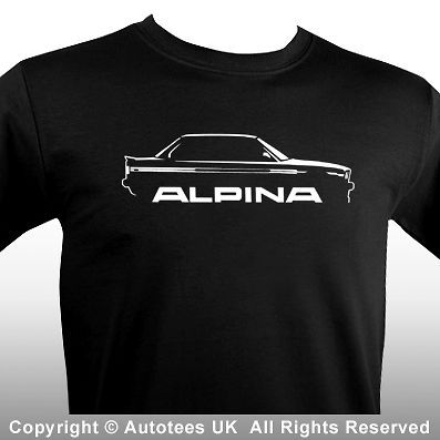 BMW 3 SERIES E30 ALPINA INSPIRED CLASSIC CAR T SHIRT