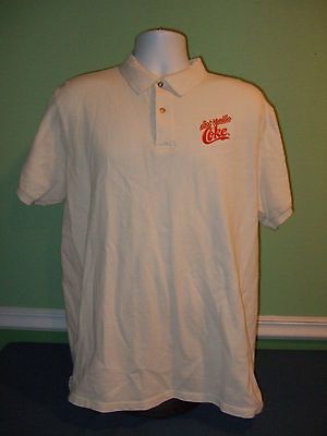 Coca Cola Diet Vanilla Coke Polo Shirt Size Large 42 44