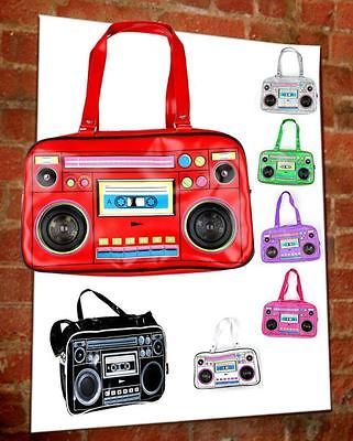  Boom Box Speaker Shoulder Radio Bag Hip Hop Urban I Phone Pod