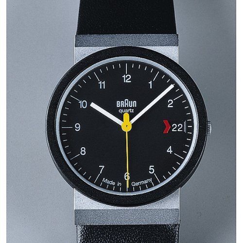 BRAUN Design   MADE IN GERMANY Wristwatch 3803 AW30 AW 30   Dial BLACK