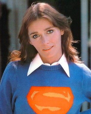 MARGOT KIDDER IN SUPERMAN SWEATER COLOR POSTER PRINT