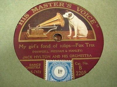 JACK HYLTON ORCH She Showed Him This She Showed HMV 2208 V+