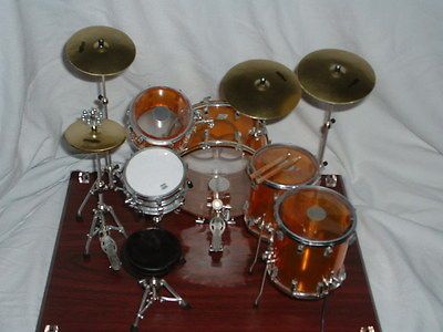 LUDWIG JOHN BONHAM MINIATURE VISTA LITE HANDMADE DRUM SET U.S.A