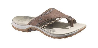 Merrell Women Hollyleaf Brown Thong Sandals 7 M