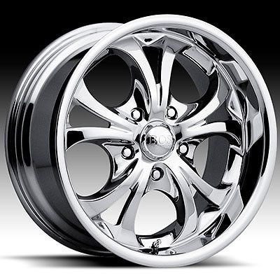 22 x9.5 Boss 304 3046 Chrome Wheels Rims 5 6 8 Lug